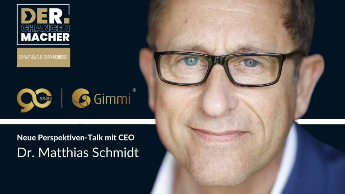 Job-Insights von CEO Dr. Matthias Schmidt || Gimmi GmbH || DER CHANCENMACHER - DAS MAGAZIN
